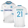 Officiële Voetbalshirt Olympique de Marseille RONGIER 21 Thuis 2023-24 - Heren